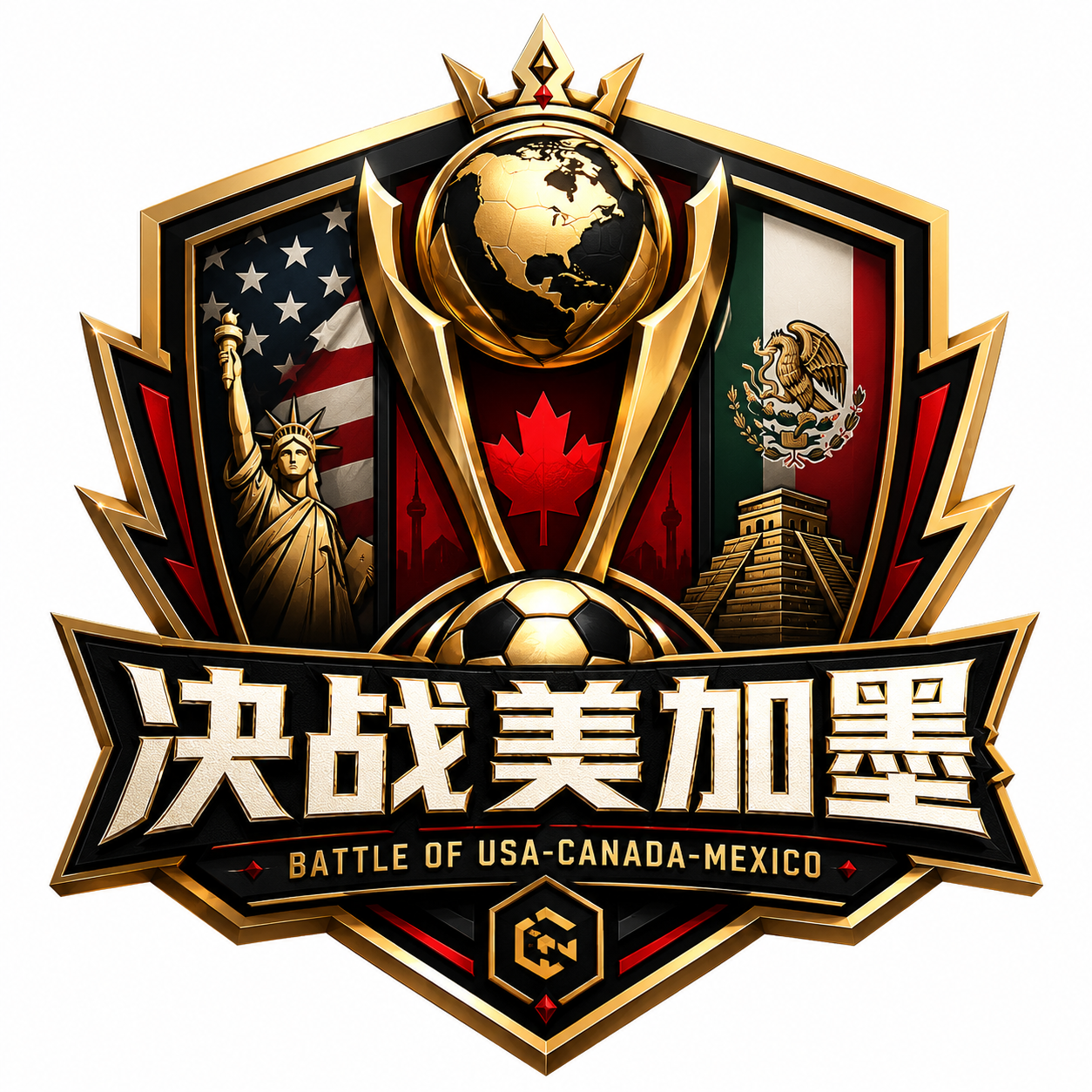 决战美加墨 logo
